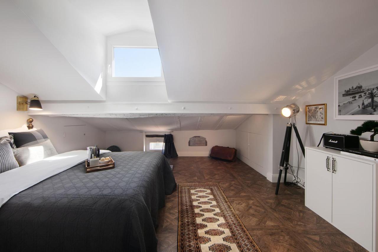 Cocoon Loft - Magnifique Loft Sous Toit, Refait A Neuf, Vues Splendides, Clim, Wifi Apartment นีซ ภายนอก รูปภาพ