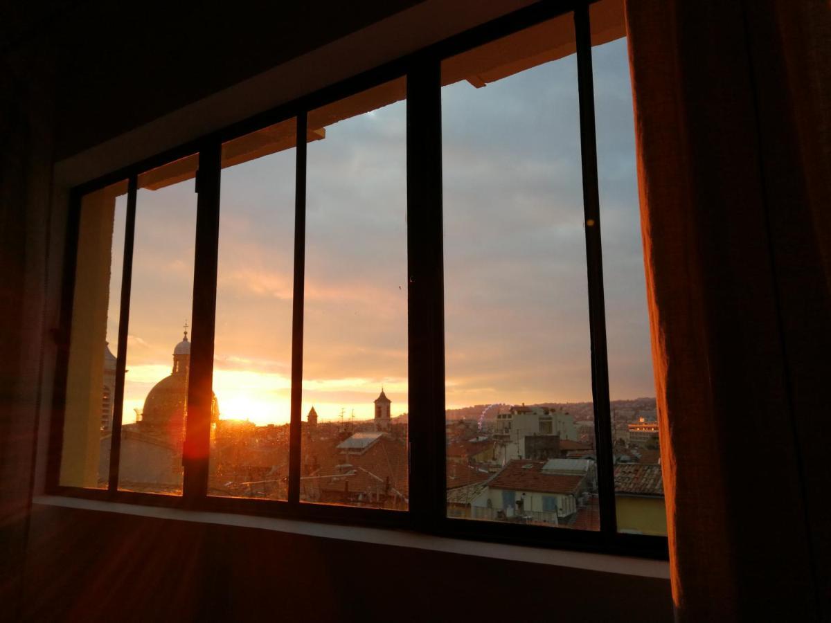 Cocoon Loft - Magnifique Loft Sous Toit, Refait A Neuf, Vues Splendides, Clim, Wifi Apartment นีซ ภายนอก รูปภาพ